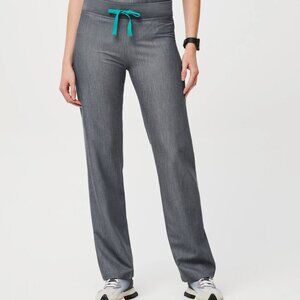 Figs Technical Collection Livingston Women's Gray Scrubs Large